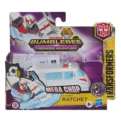 Hasbro TRANSFORMERS Bumblebee Cyberverse Adventures 1-Step Changer AUTOBOT RATCHET -Hasbro Toys World TRANSFORMERSBumblebeeCyberverseAdventures1 StepChangerAutobotRatchetFigure1
