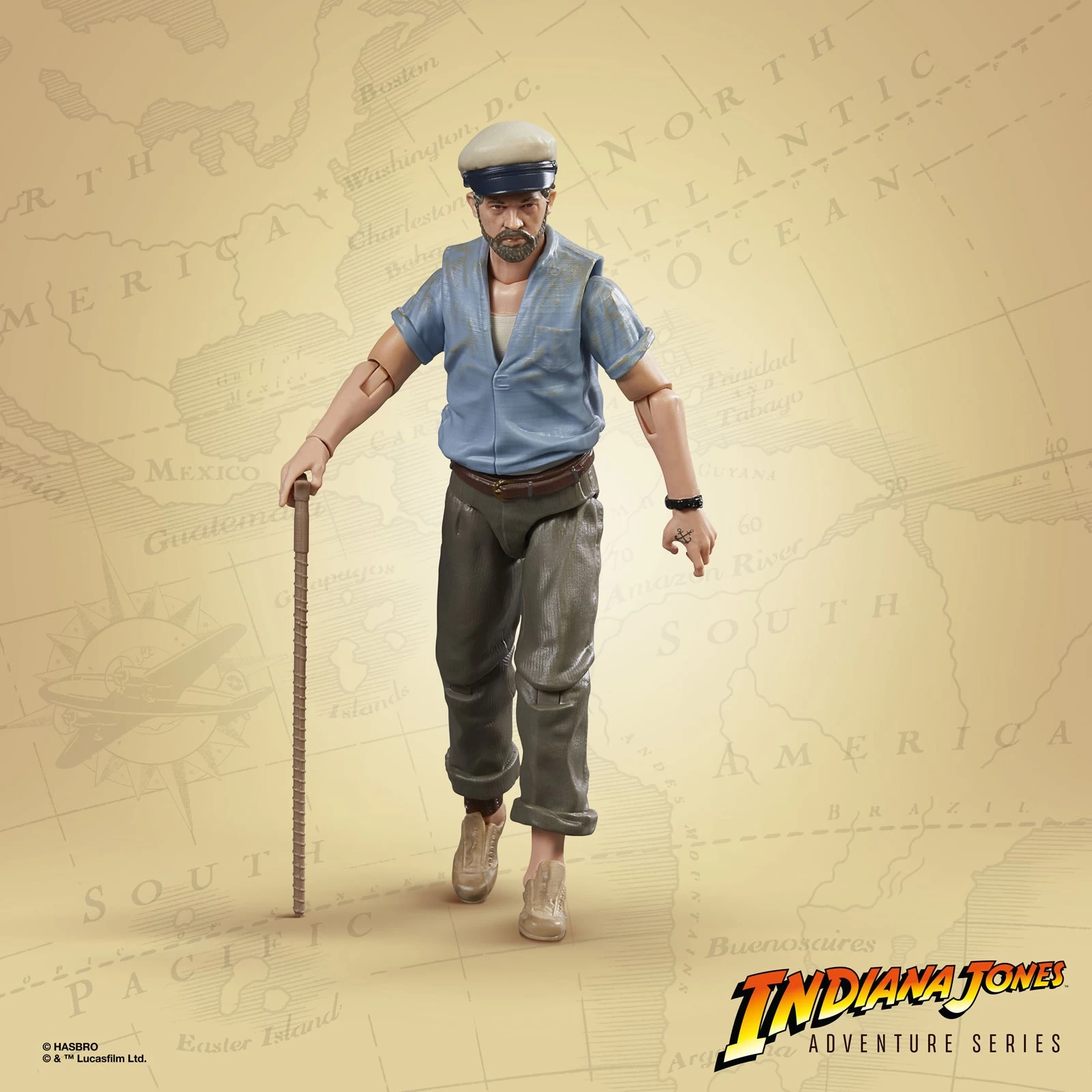 Hasbro Indiana Jones Adventure Series Renaldo 1 Hasbro Indiana Jones Adventure Series Renaldo