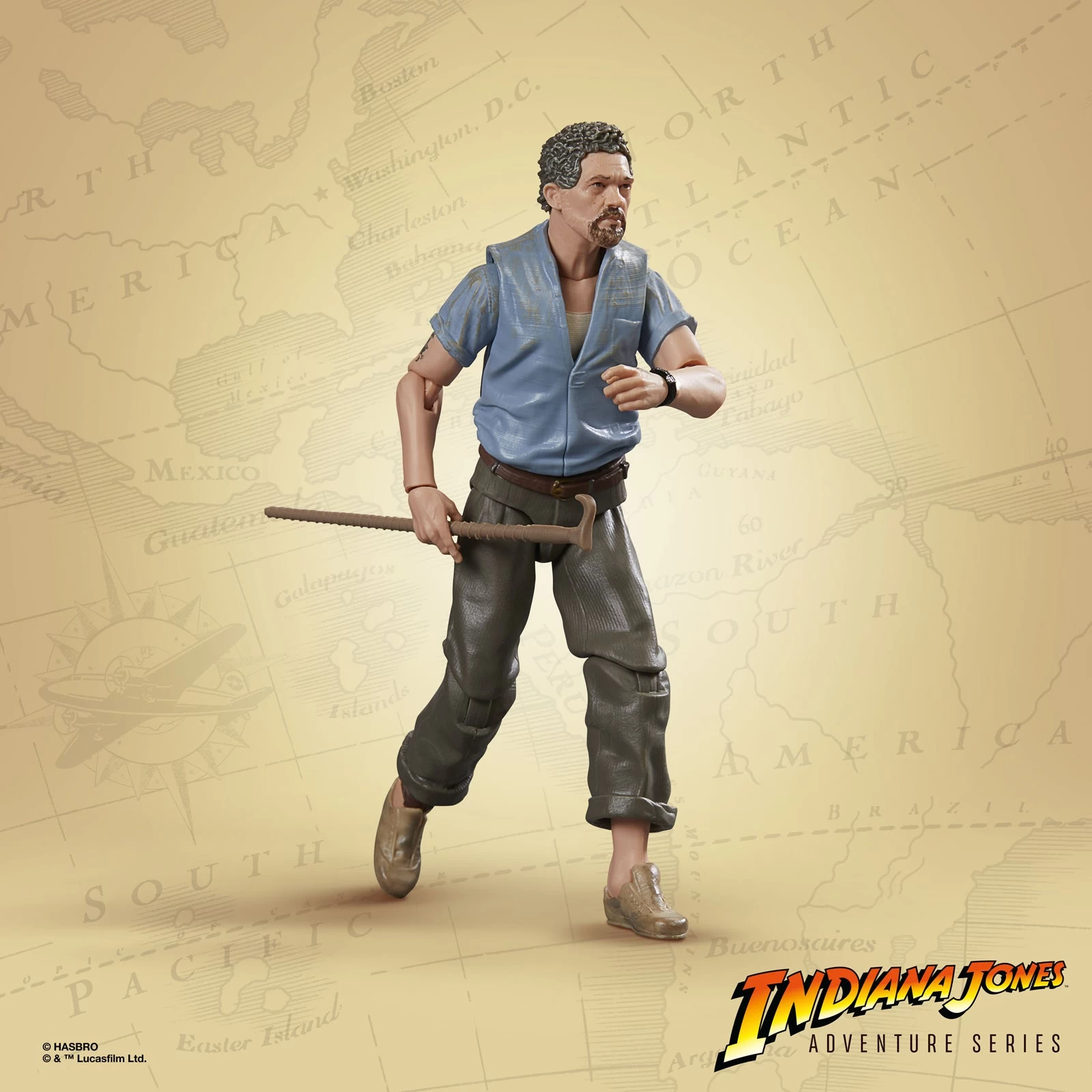 Hasbro Indiana Jones Adventure Series Renaldo 7 Hasbro Indiana Jones Adventure Series Renaldo - Image 7