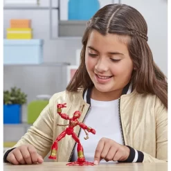 Hasbro Marvel Spider-Man Bend And Flex Iron Spider Action Figure 7 Hasbro Marvel Spider-Man Bend And Flex Iron Spider Action Figure -Hasbro Toys World b34dc52227269a1046b3e51f4bc86b938bde7693