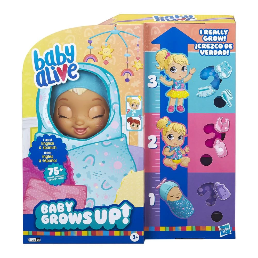 Hasbro BABY ALIVE Baby Grows Up (Happy) 2 Hasbro BABY ALIVE Baby Grows Up (Happy) - Image 2