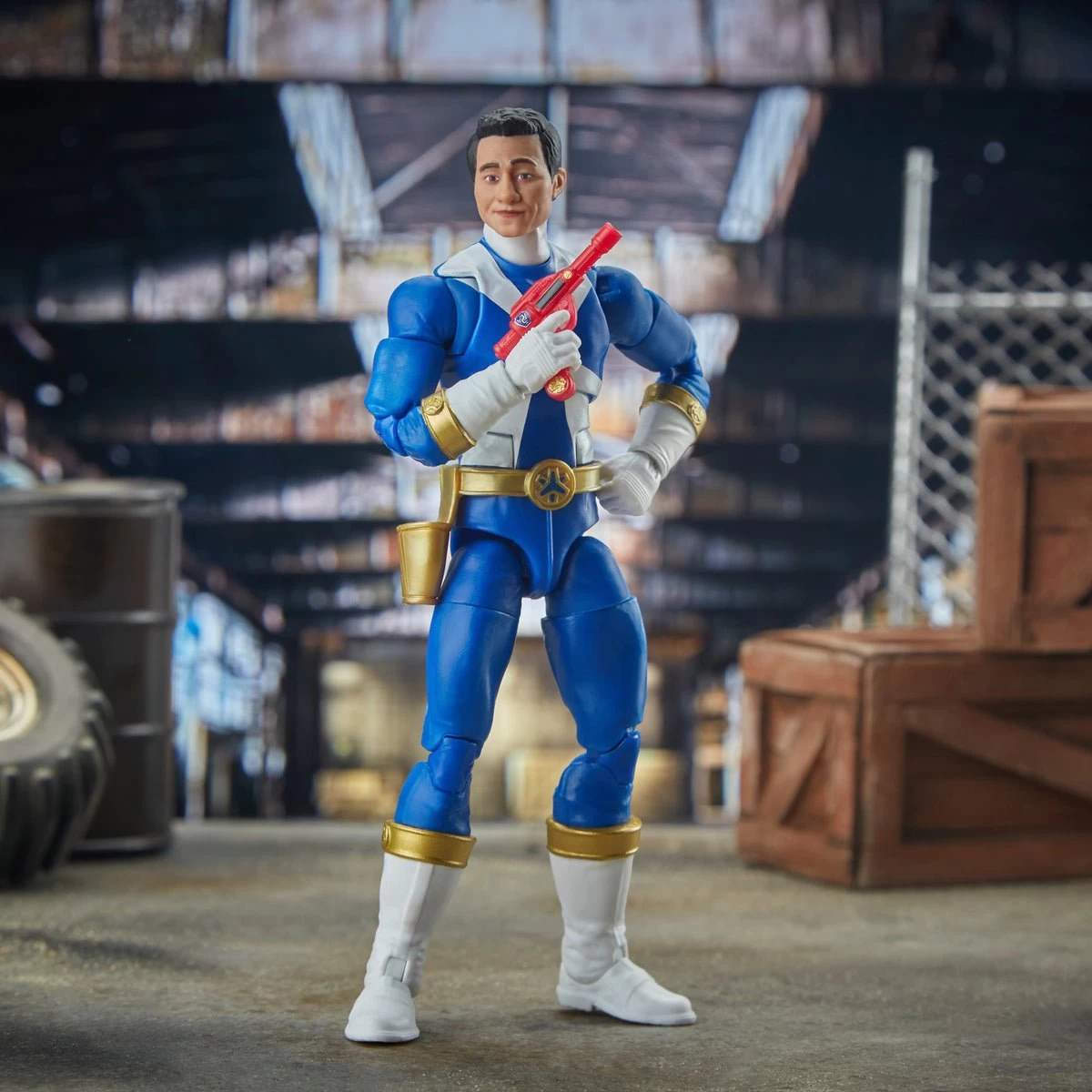 Hasbro Power Rangers Lightning Collection Lightspeed Rescue Blue Ranger 5 Hasbro Power Rangers Lightning Collection Lightspeed Rescue Blue Ranger - Image 5