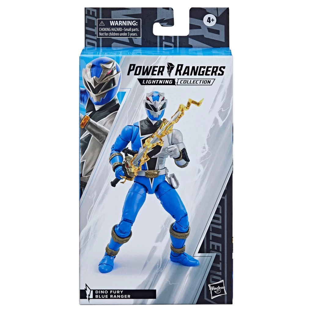Hasbro Power Rangers Lightning Collection Dino Fury Blue Ranger 3 Hasbro Power Rangers Lightning Collection Dino Fury Blue Ranger - Image 3