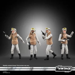Hasbro Star Wars The Vintage Collection Rebel Soldier (Echo Base Battle Gear) 4-Pack -Hasbro Toys World echobattledude14 999744