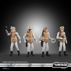 Hasbro Star Wars The Vintage Collection Rebel Soldier (Echo Base Battle Gear) 4-Pack -Hasbro Toys World echobattledude18 965539