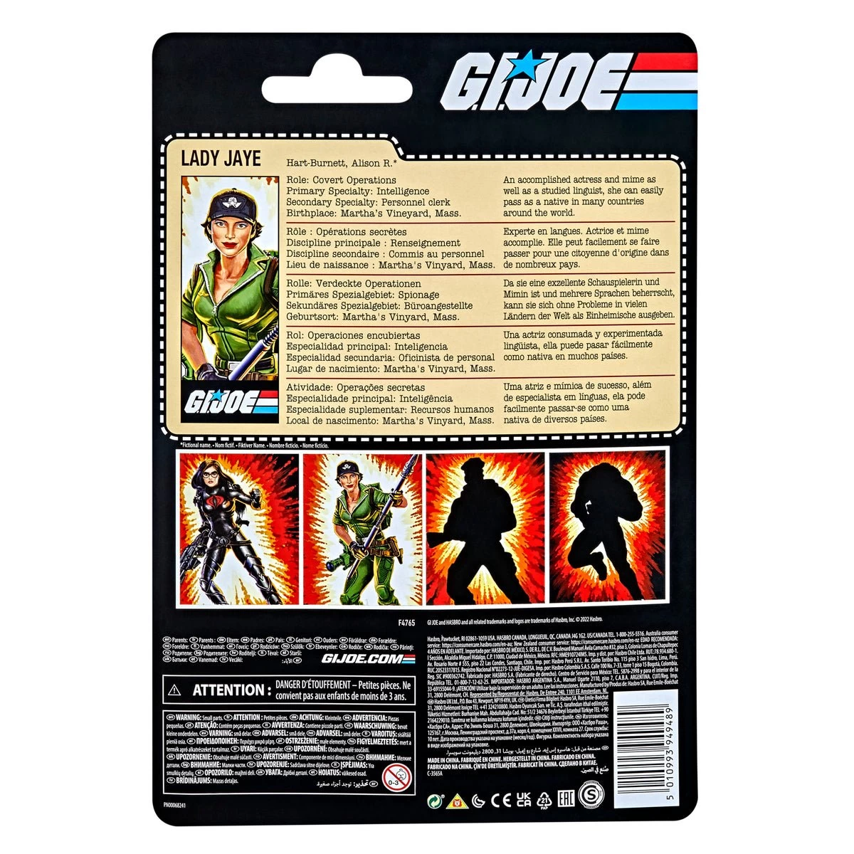 Hasbro G.I. Joe Classified Retro Lady Jaye 8 Hasbro G.I. Joe Classified Retro Lady Jaye - Image 8