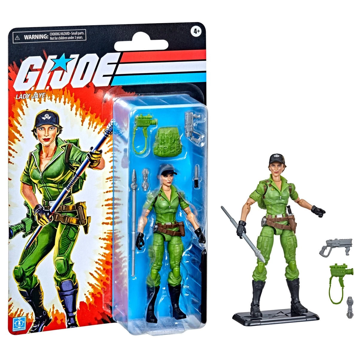 Hasbro G.I. Joe Classified Retro Lady Jaye 9 Hasbro G.I. Joe Classified Retro Lady Jaye - Image 9