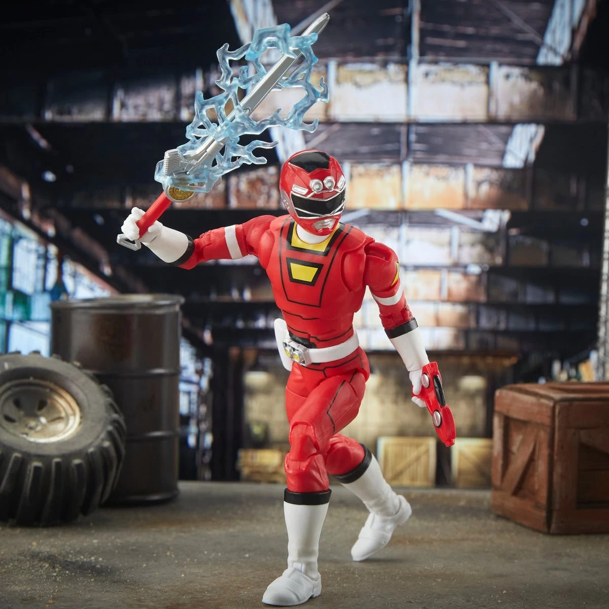 Hasbro Power Rangers Lightning Collection Turbo Red Ranger 2 Hasbro Power Rangers Lightning Collection Turbo Red Ranger - Image 2