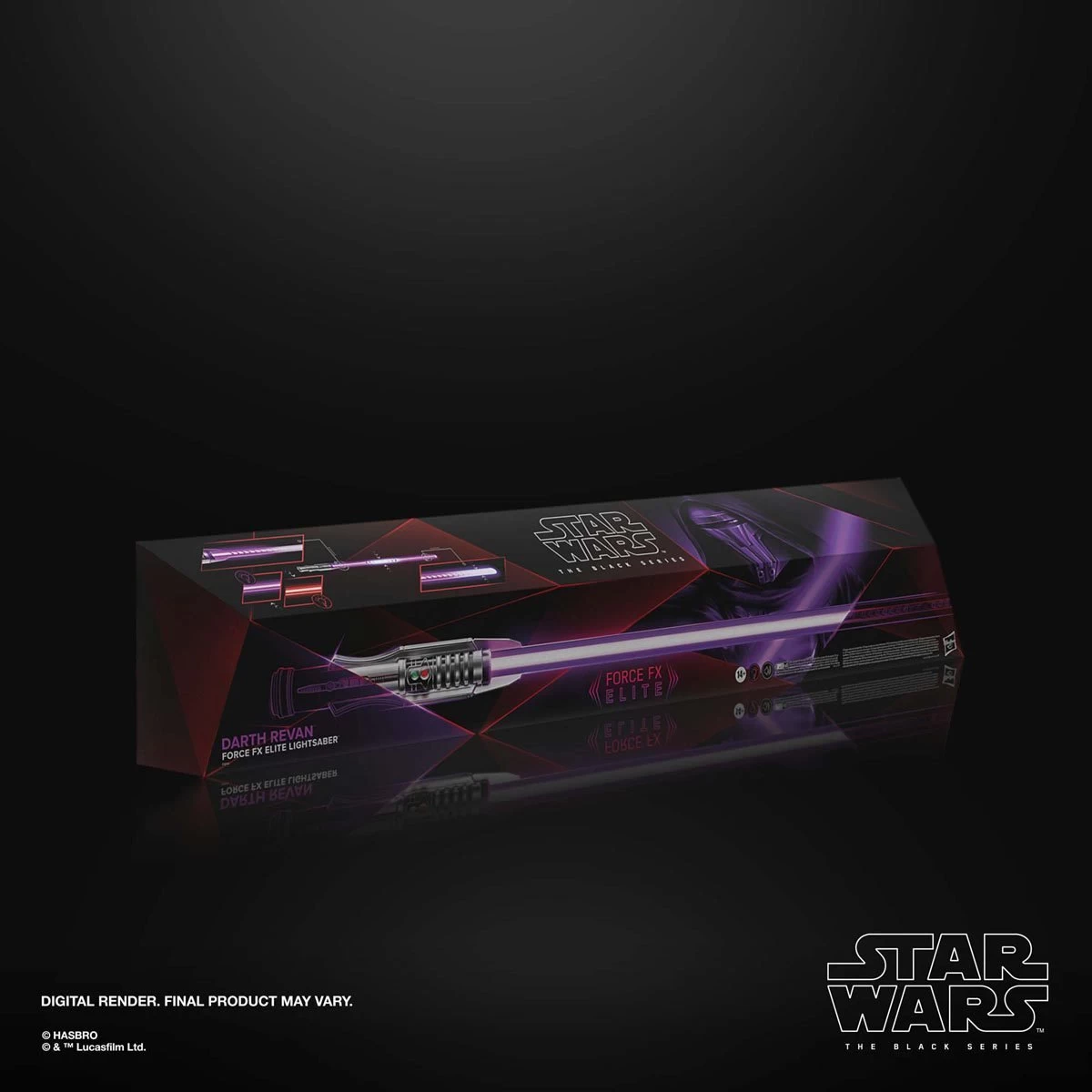 Hasbro Star Wars The Black Series Darth Revan Force FX Elite Lightsaber 4 Hasbro Star Wars The Black Series Darth Revan Force FX Elite Lightsaber - Image 4
