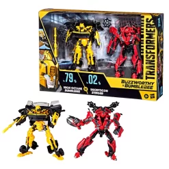 Hasbro Transformers Buzzworthy Bumblebee Studio Series High Octane Bumblebee & Decepticon Stinger 2-Pack