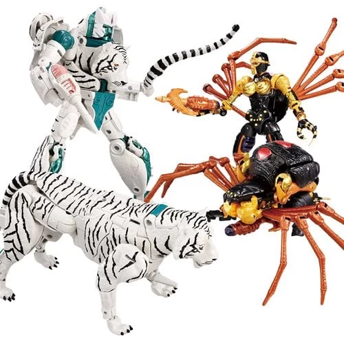 Hasbro Transformers: Beast Wars BWVS-04 Tigatron Vs. Blackarachnia (Premium Finish)2-Pack 1 Hasbro Transformers: Beast Wars BWVS-04 Tigatron Vs. Blackarachnia (Premium Finish)2-Pack
