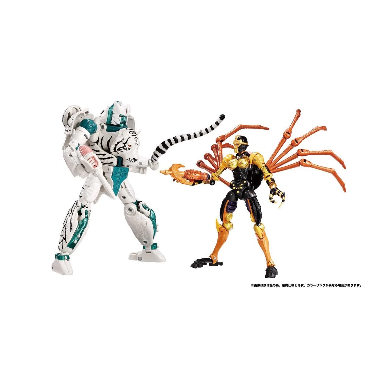 Hasbro Transformers: Beast Wars BWVS-04 Tigatron Vs. Blackarachnia (Premium Finish)2-Pack 2 Hasbro Transformers: Beast Wars BWVS-04 Tigatron Vs. Blackarachnia (Premium Finish)2-Pack - Image 2